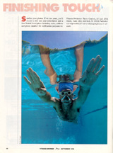 Fitness Swimmer Back Cover